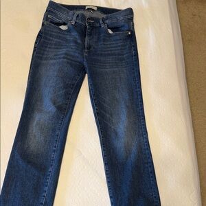 DL1961 Dark Blue Straight Leg Jeans